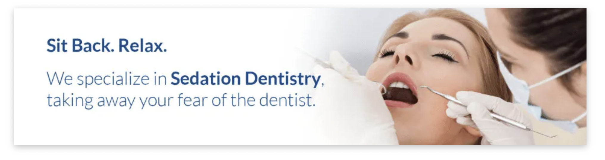 SEDATION DENTISTRY High Country Dental